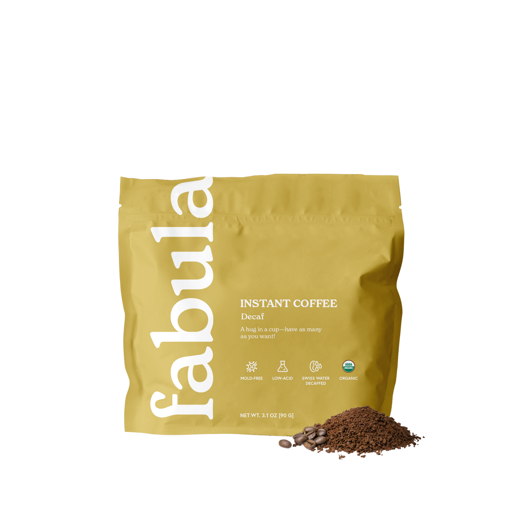 Organic Instant Coffee, Decaf